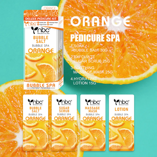 NBC Bubble World 4 in 1 Spa Juicy Orange Case 50pack