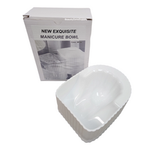 Load image into Gallery viewer, New Warming manicure bowl White #MBW003