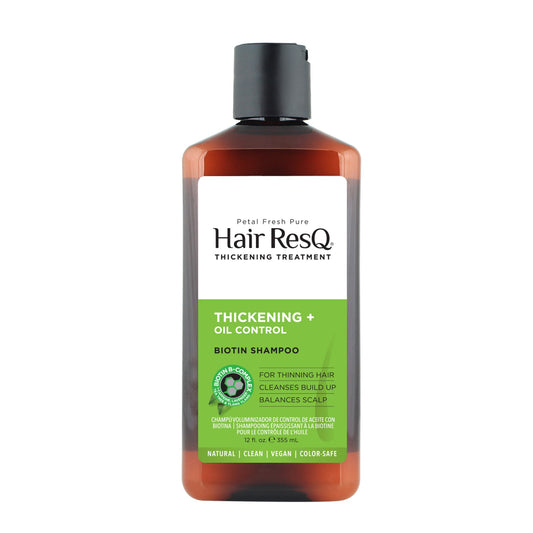 Petal Fresh Pure Hair Rescue Thickening Shampoo Oil Control 12oz #PF41601