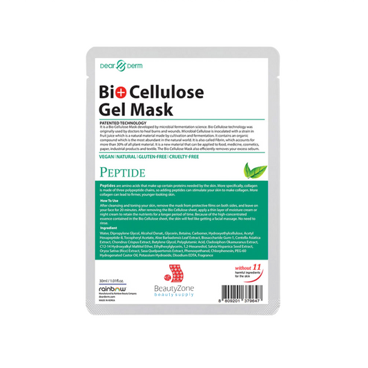 Dearderm Bio Cellulose Gel Mask - Peptide 30ml / 1.01 fl