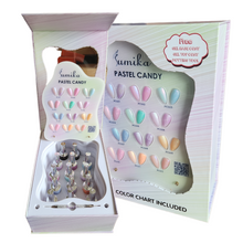 Load image into Gallery viewer, Sumika Gel Pastel Candy Set 12 Color Free Base &amp; Top