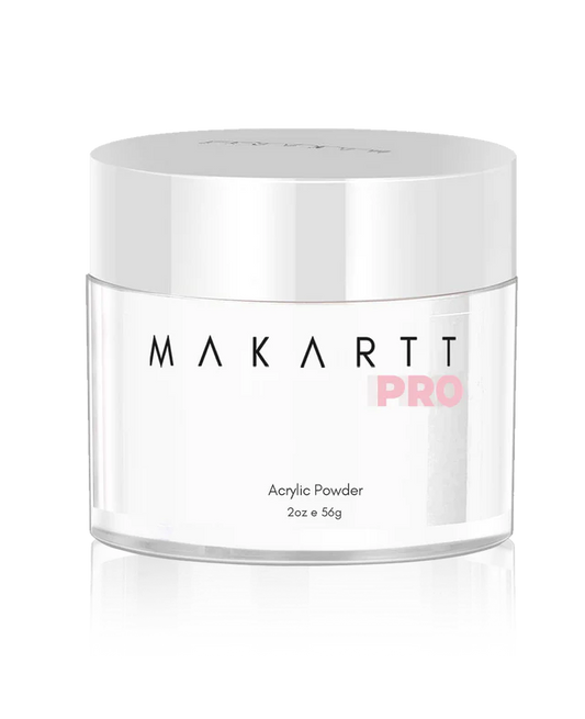 Makartt All in one Acrylic Powder Bright White 2 oz c0883