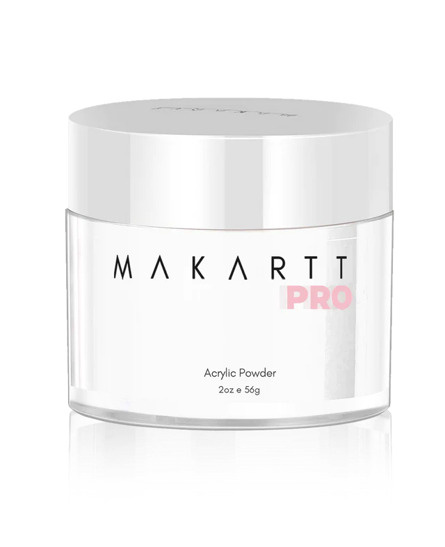 Makartt All in one Acrylic Powder Bright White 2 oz c0883